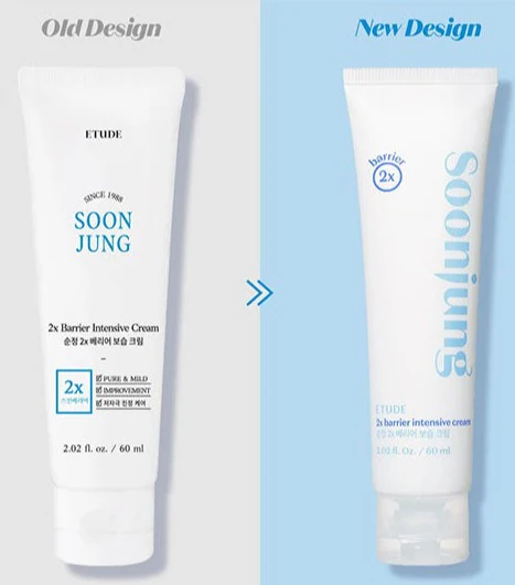 ETUDE HOUSE Soon Jung 2X Barrier Intensive Cream (60ml) - Image 4