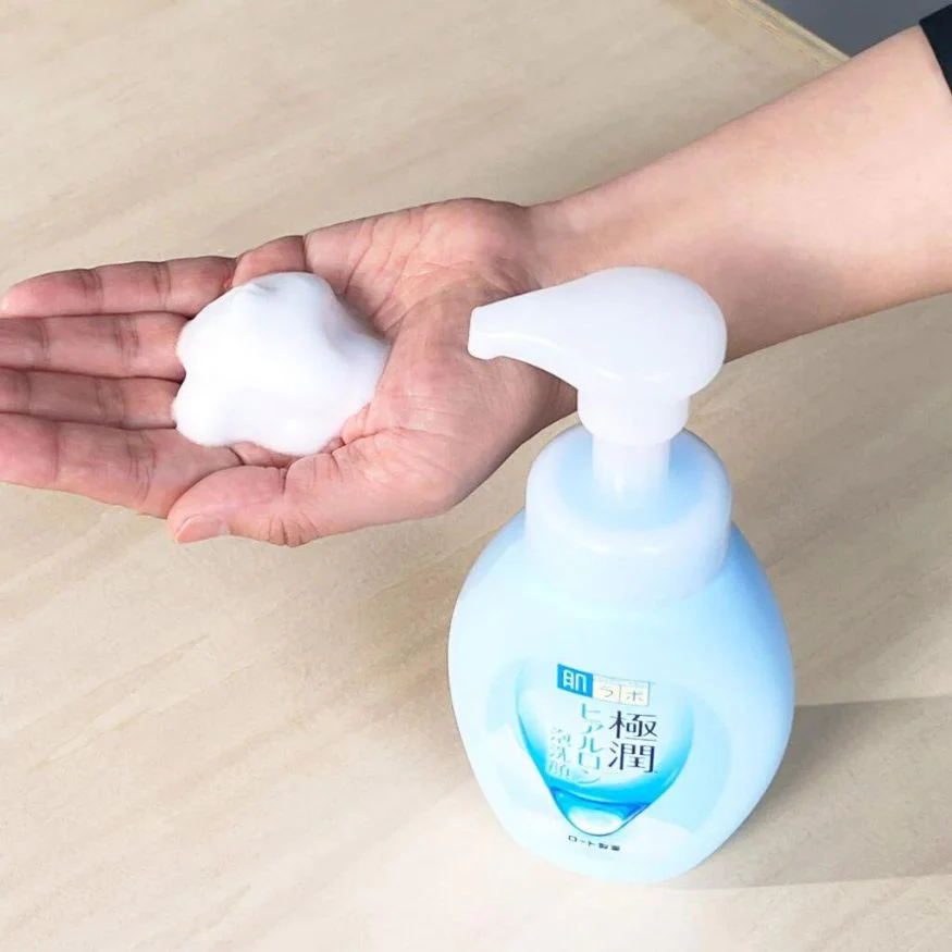 Hada-Labo Gokujyun Foaming Face Wash (160ml) - Image 3