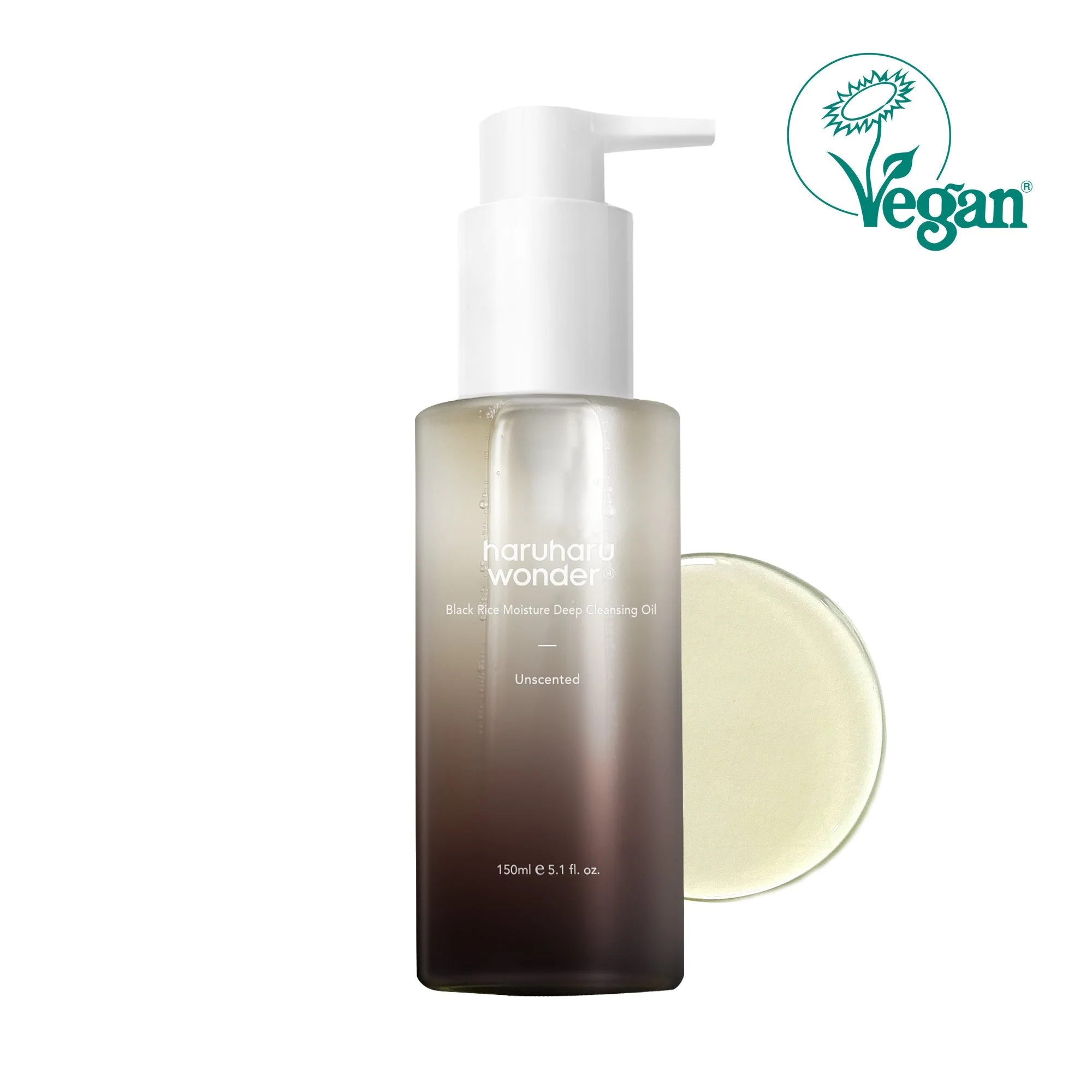 Haruharu Wonder Black Rice Moisture Deep Cleansing Oil (150ml) - Image 2