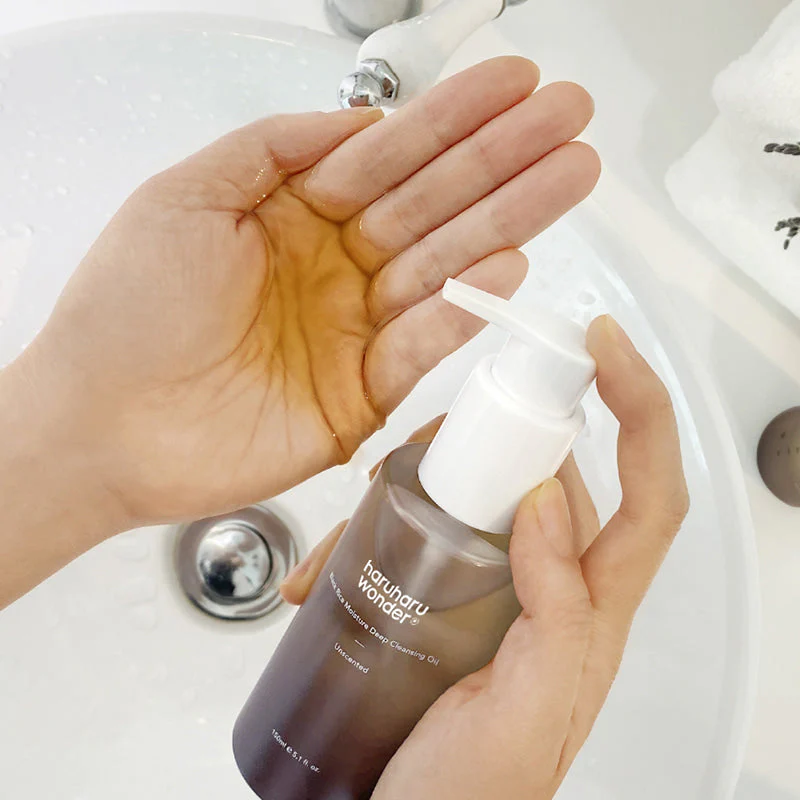 Haruharu Wonder Black Rice Moisture Deep Cleansing Oil (150ml) - Image 3