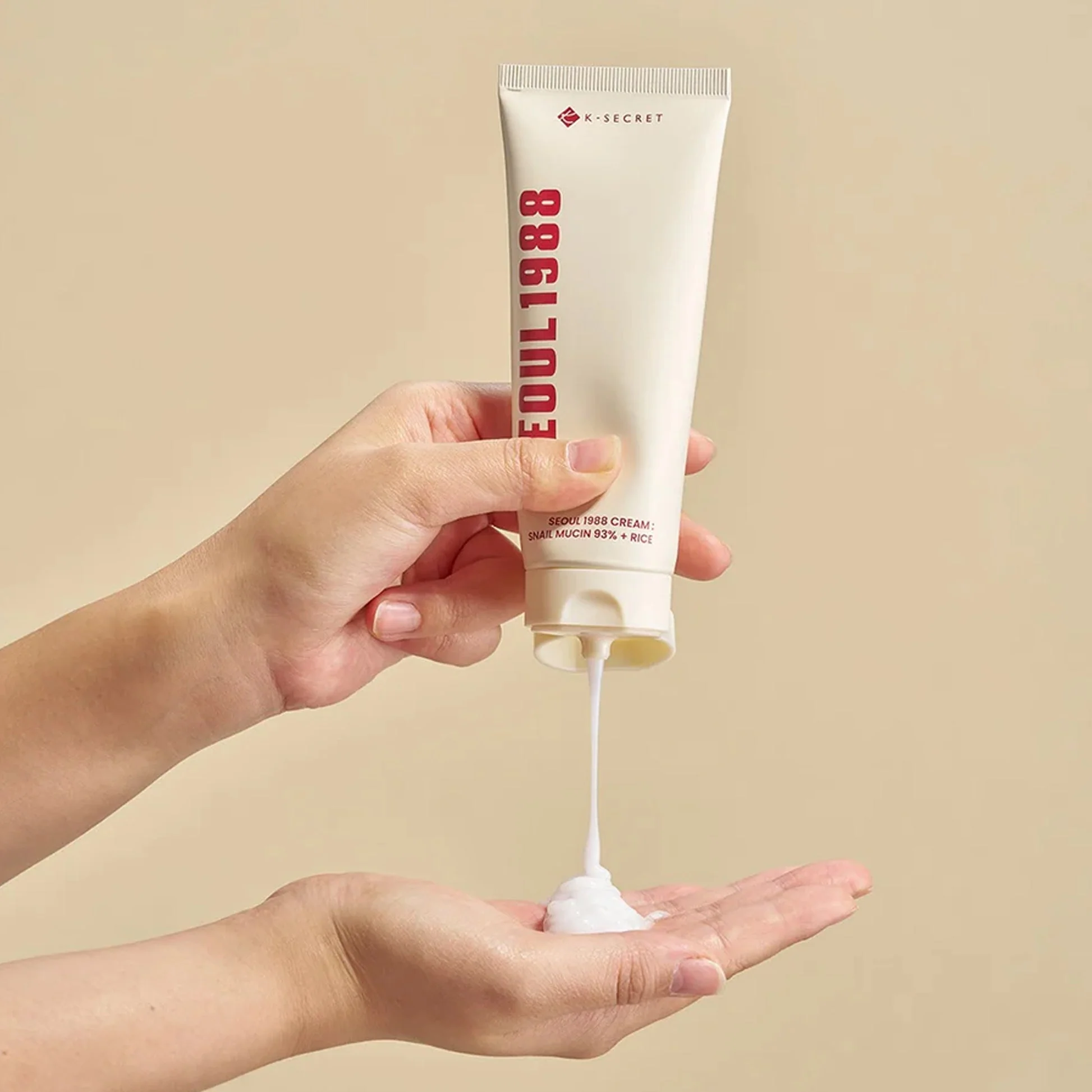 K-SECRET SEOUL 1988 Cream: Snail Mucin 93% + Rice (100ml) - Image 2