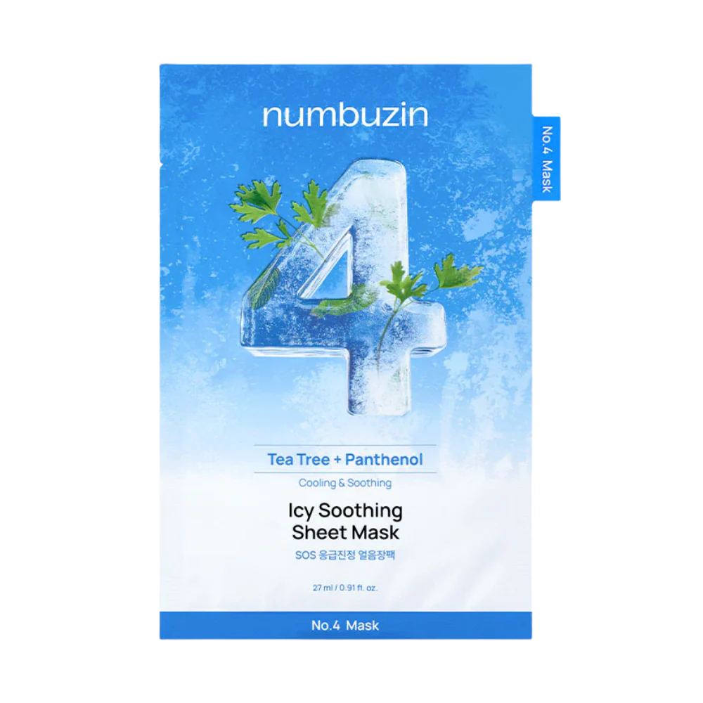 numbuzin No.4 Icy Soothing Sheet Mask