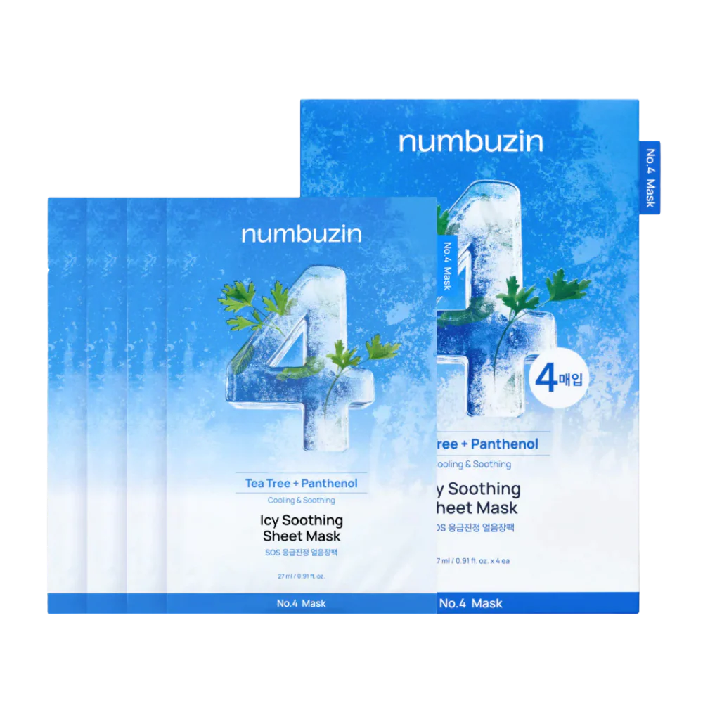 numbuzin No.4 Icy Soothing Sheet Mask - Image 9