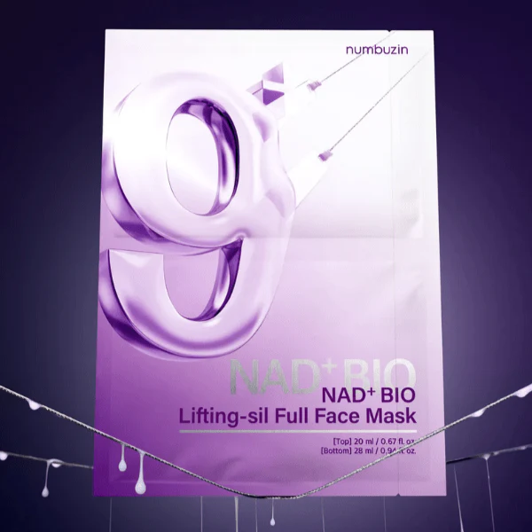 numbuzin No.9 NAD Bio Lifting-sil Full Face Mask - Image 3