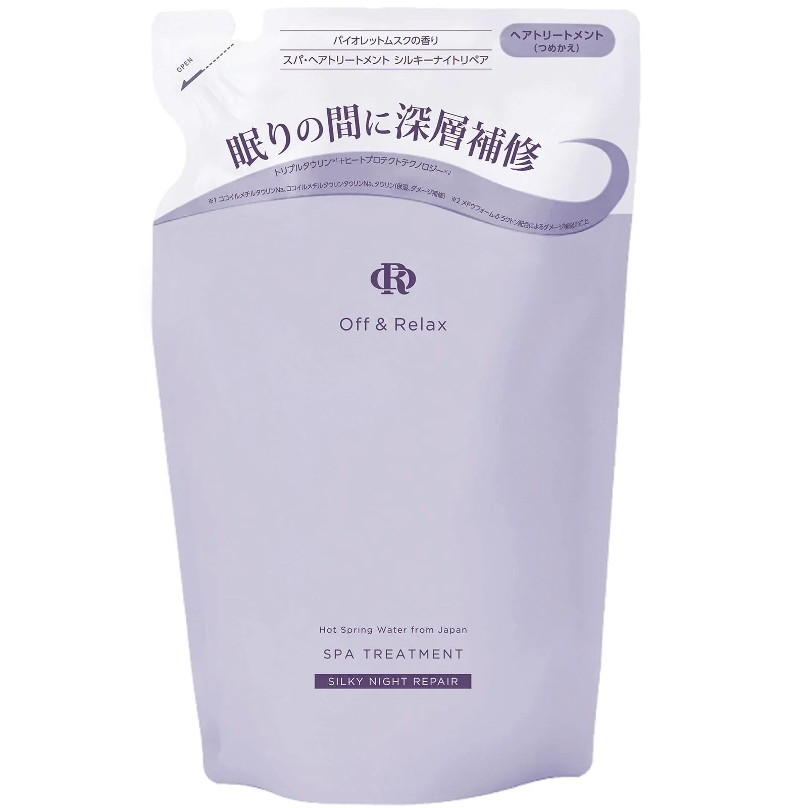 OFF & RELAX Hot Spring Water Silky Night Repair Spa Treatment (460ml) - Image 3