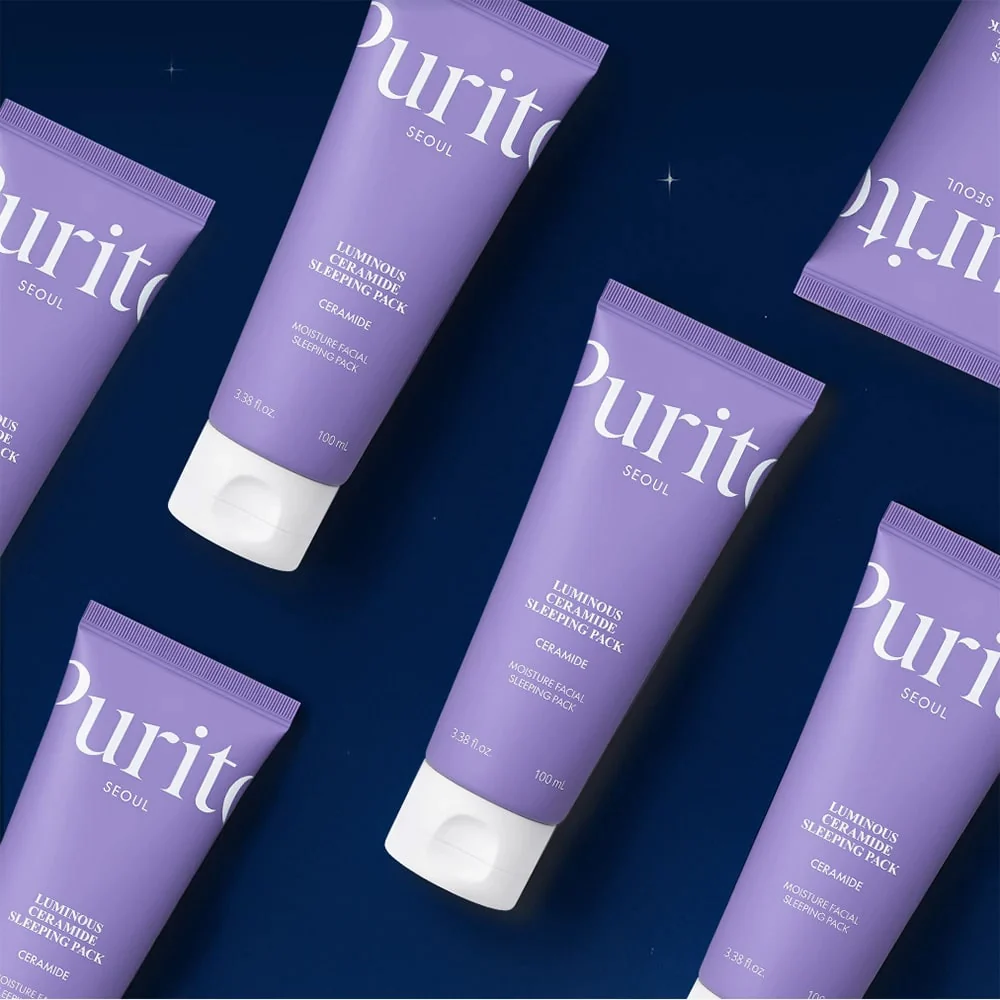 PURITO Luminous Ceramide Sleeping Pack (100ml) - Image 4