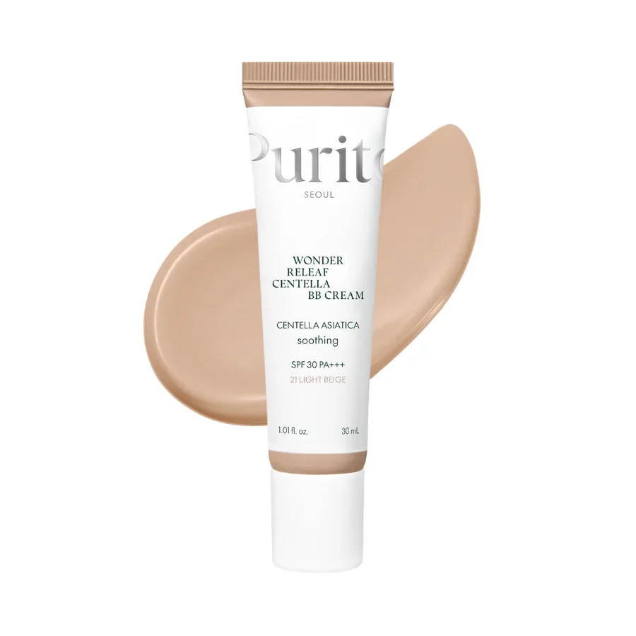 PURITO Wonder Releaf Centella BB Cream SPF 30 PA+++ (30ml) - Image 4