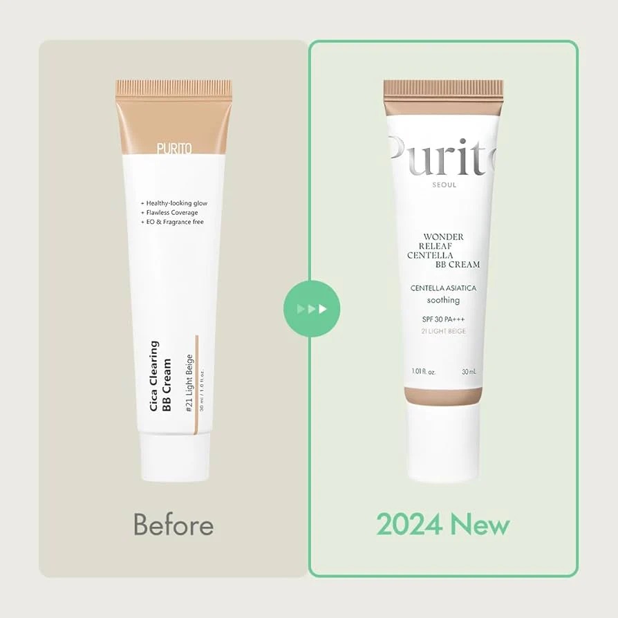 PURITO Wonder Releaf Centella BB Cream SPF 30 PA+++ (30ml) - Image 8