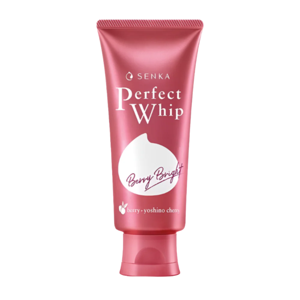 Shiseido Senka Perfect Whip Berry Bright Foam Cleanser (100g)